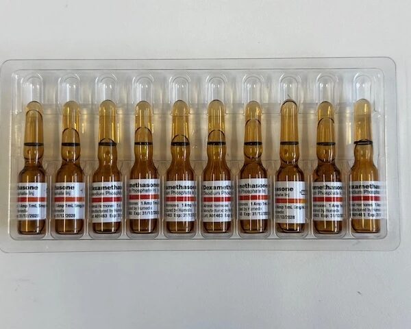 Dexamethasone 5mg 1ml inj x10 vials